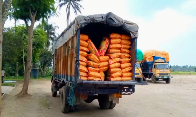 আখাউড়া স্থলবন্দর দিয়ে ভারত থেকে এলো ১২৬৭ বস্তা জিরা