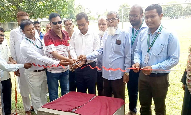 গোমস্তাপুরে এক্সটেন্ডেড কমিউনিটি ক্লাইমেট চেঞ্জ প্রজেক্ট-ড্রট MAR স্থাপনের উদ্বোধন