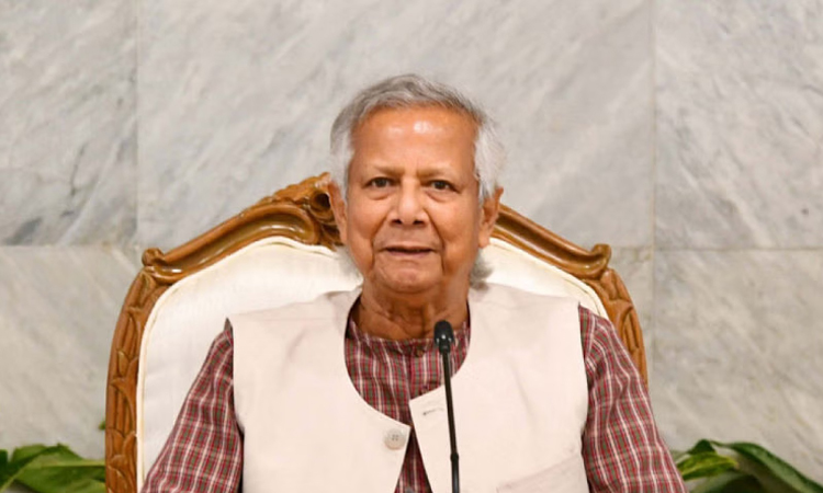 ঢাকায় বিমান বিধ্বস্তের ঘটনায় প্রধান উপদেষ্টার শোক