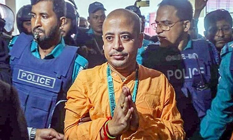 চিন্ময় কৃষ্ণের জামিন নামঞ্জুর
