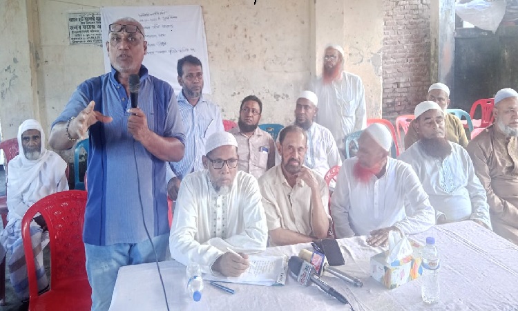 ভোলায় চাঁদাবাজ ও ভূমি দস্যুদের বিরুদ্ধে কৃষক ও ভূমি মালিকদের সমাবেশ অনুষ্ঠিতভো