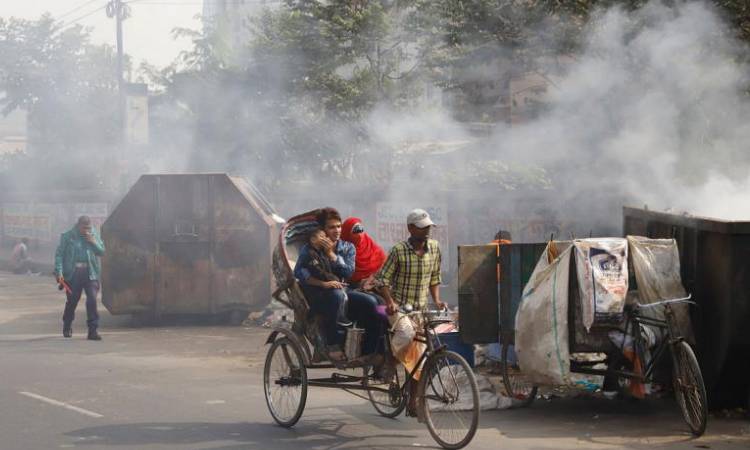 আজও বায়ুদূষণের কবলে মেগাসিটি ঢাকা
