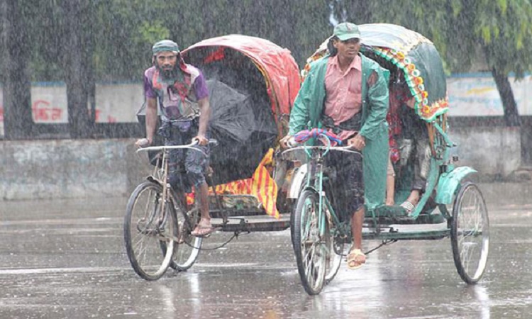 আজও সারাদিন থেমে থেমে বৃষ্টির সম্ভাবনা