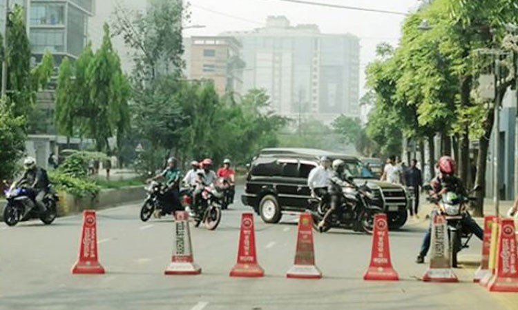 সন্ধ্যা থেকে রাজধানীর যেসব সড়ক বন্ধ থাকবে