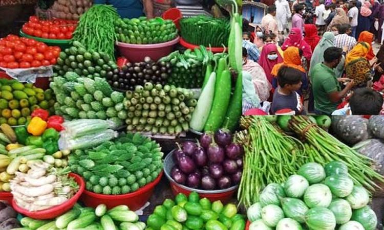 নিউ মার্কেট কাঁচাবাজারে ভোক্তা অধিকারের অভিযান