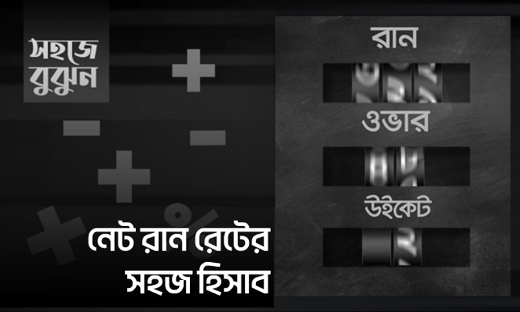 ক্রিকেটে যেভাবে নেট রান রেট হিসাব করা হয়