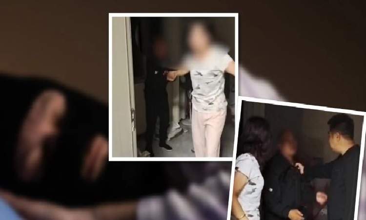 চোরের নাক ডাকার শব্দে বাড়িতে পুলিশ!