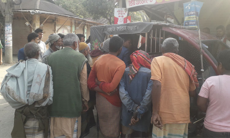 কালীগঞ্জে ট্রাক্টরের ধাক্কায় বৃদ্ধের মৃত্যু
