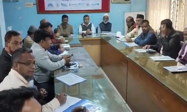 ব্রাহ্মণবাড়িয়ায় ভিটামিন এ প্লাস ক্যাম্পেইন উপলক্ষ্যে সংবাদ সম্মেলন