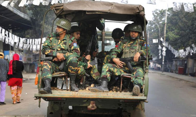 ভোটের মাঠে সেনা নামছে ২৯ ডিসেম্বর