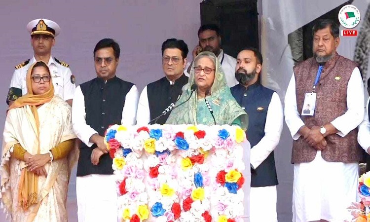 বিএনপি ভোট চুরি করে ক্ষমতায় এসেছিল : প্রধানমন্ত্রী