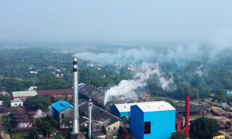 কেরু কোম্পানির ছাই-ধোঁয়ায় স্বাস্থ্যঝুঁকিতে দর্শনাবাসী