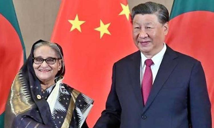 প্রধানমন্ত্রী শেখ হাসিনাকে চীনা প্রেসিডেন্টের অভিনন্দন