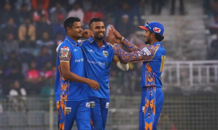 সাকিবদের হারিয়ে খুলনার তৃতীয় জয়