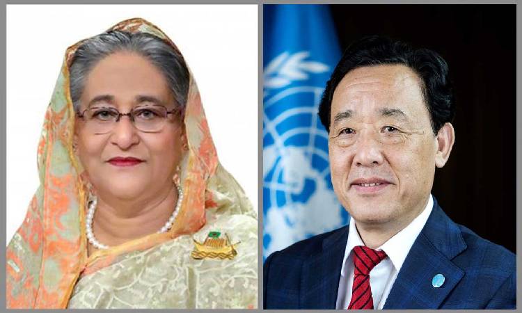 শেখ হাসিনাকে অভিনন্দন জানালেন এফএওর মহাপরিচালক