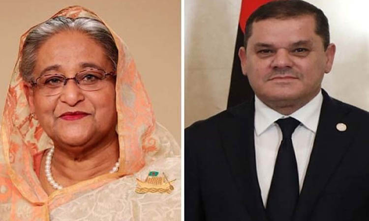 শেখ হাসিনাকে লিবিয়ার প্রধানমন্ত্রীর অভিনন্দন