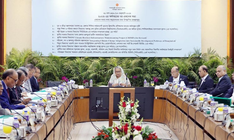 একনেকে ৪ হাজার কোটি টাকার ৯ প্রকল্পের অনুমোদন