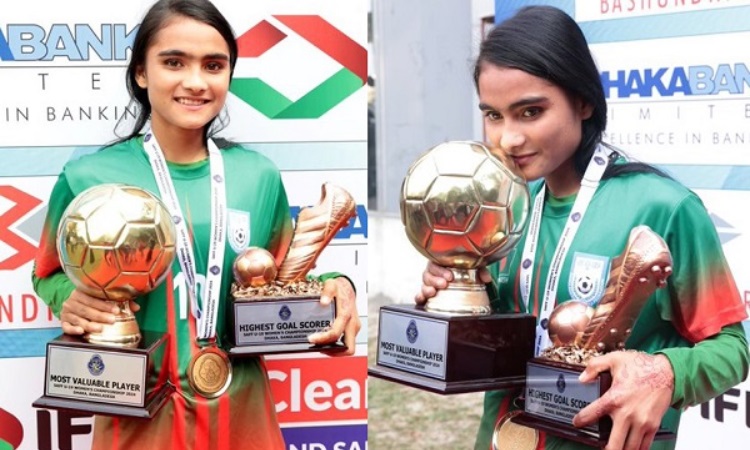 ১০ দিন পর সাফের ২ পুরস্কার সাগরিকার