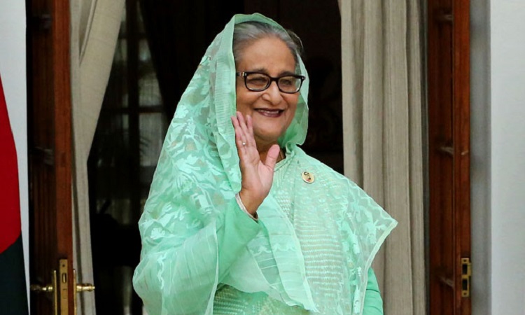 জার্মানি সফর শেষে দেশে ফিরেছেন প্রধানমন্ত্রী