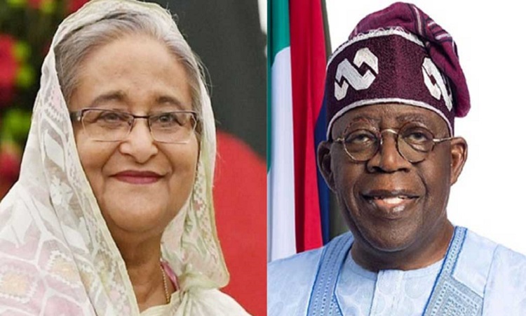 শেখ হাসিনাকে নাইজেরিয়ার প্রেসিডেন্টের অভিনন্দন