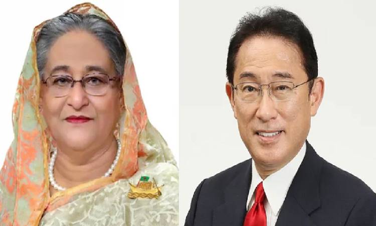 রেমালে ক্ষয়ক্ষতি ঘটনায় শেখ হাসিনাকে জাপানের প্রধানমন্ত্রীর চিঠি