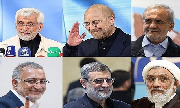 ইরানের প্রেসিডেন্ট নির্বাচনে ছয় প্রার্থী চূড়ান্ত