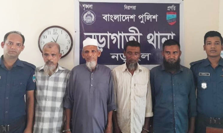 নড়াইলে তিন থানায় বিভিন্ন মামলায় গ্রেফতার ১৪