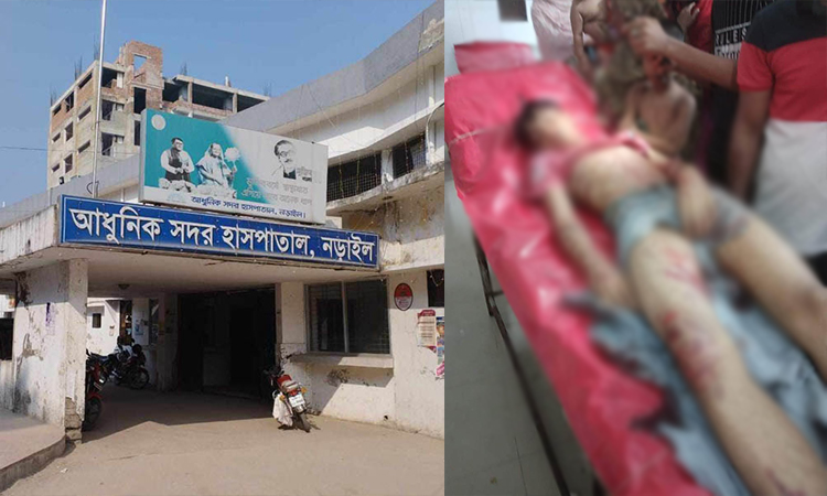 নড়াইলে মোটরসাইকেল-ট্রাক সংঘর্ষে স্কুলছাত্র নিহত