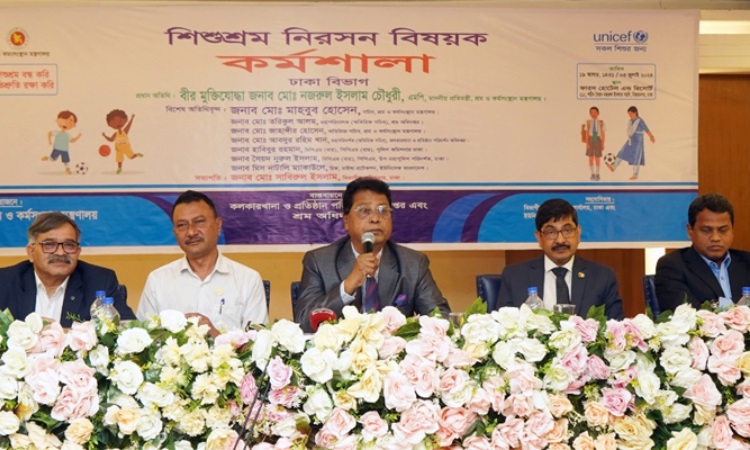 শিশুশ্রম নিরসনে সামাজিক আন্দোলন সৃষ্টি করতে হবে: শ্রম প্রতিমন্ত্রী