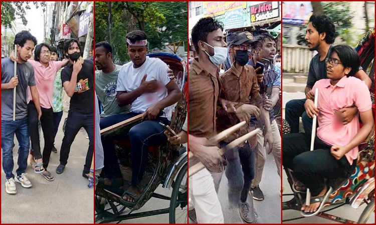 রায়সাহেববাজারে গুলি, জগন্নাথের ৪ শিক্ষার্থী আহত