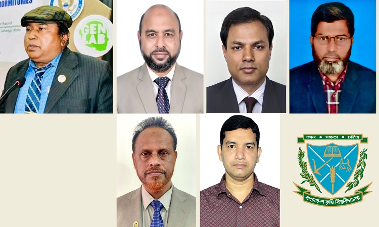 বাকৃবির প্রশাসনিক দায়িত্ব পেলেন যারা