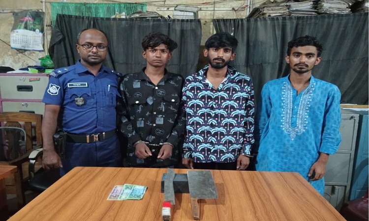 অপহরণের শিকার কলেজ ছাত্র উদ্ধার, তিন অপহরণকারী গ্রেপ্তার