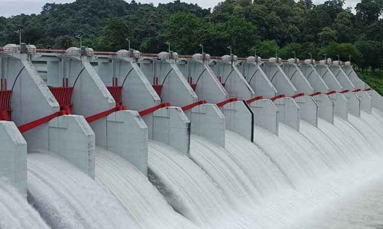 খুলে দেওয়া হলো কাপ্তাই বাঁধের সব জলকপাট
