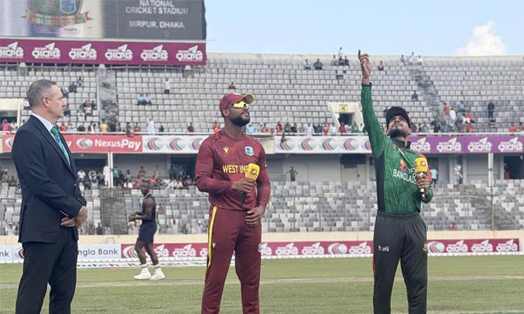 টস জিতে ব্যাটিংয়ে বাংলাদেশ