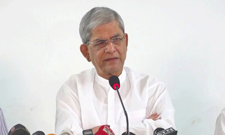 গণতন্ত্র পুনরুদ্ধারে সবাইকে নির্বাচনে অংশগ্রহণের আহ্বান জানাচ্ছি: মির্জা ফখরুল