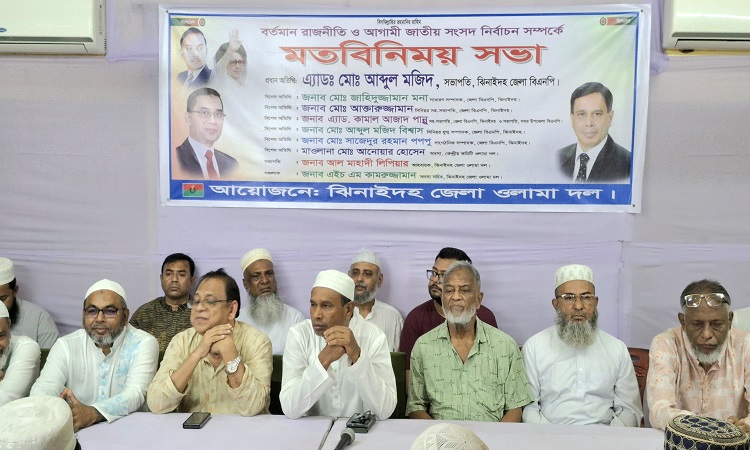 ঝিনাইদহে আলেম-ওলামাদের সঙ্গে বিএনপির মতবিনিময়