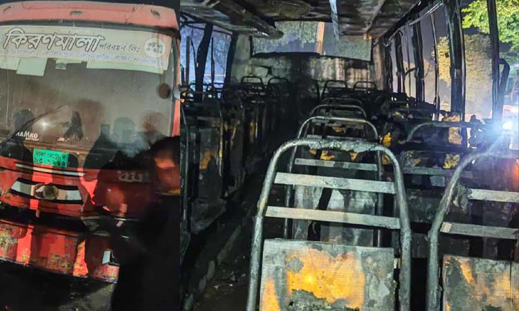 মিরপুরে বাসে আগুন, ভিডিও করা শিক্ষার্থীর মৃত্যু