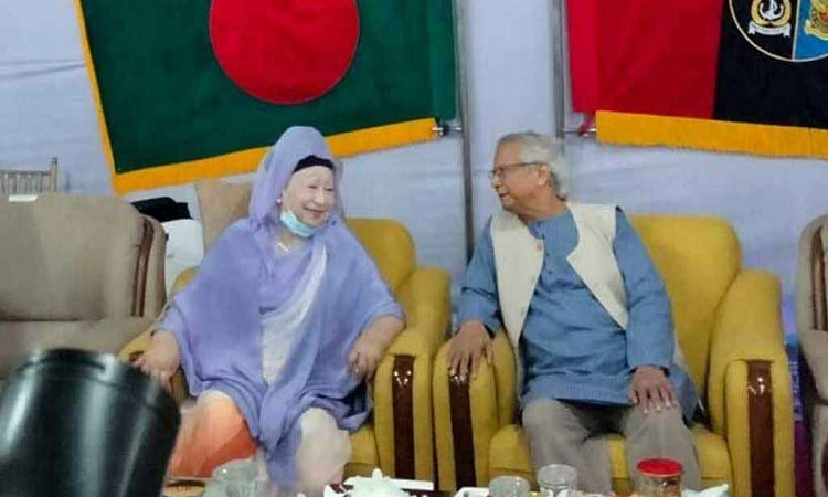 সেনাকুঞ্জে খালেদা জিয়া