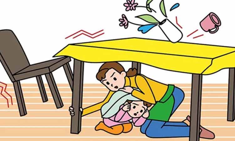 ভূমিকম্প হতে পারে যখন-তখন, ঘরে-বাইরে নিরাপদ থাকার উপায়