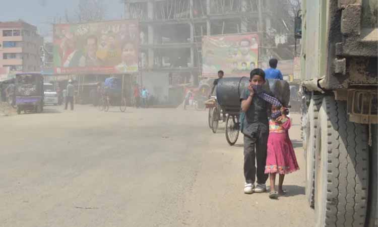 বিশ্বের ১২৭ শহরের মধ্যে বায়দূষণে দ্বিতীয় ঢাকা