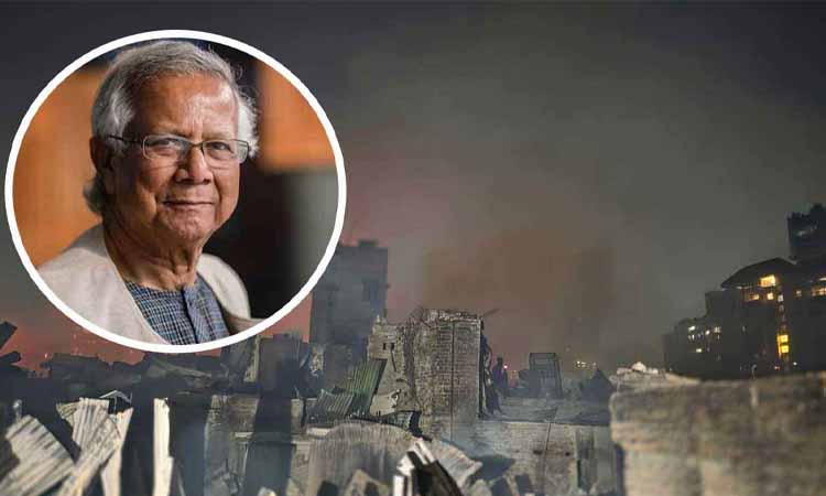 কড়াইল বস্তিতে আগুনে ক্ষতিগ্রস্তদের পুনর্বাসনে সহায়তা করবে সরকার