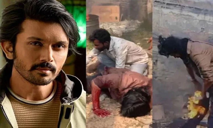 শুটিং সেটে অগ্নিদগ্ধ আরিফিন শুভ