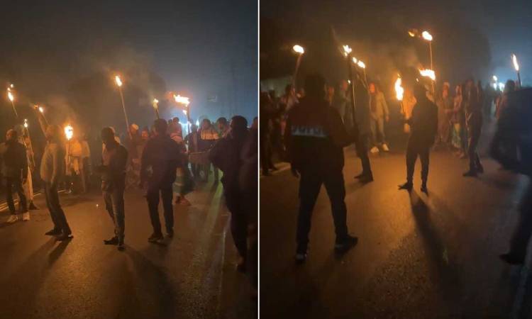 বিএনপি প্রার্থীর মনোনয়ন বাতিলের দাবিতে ঢাকা-আরিচা মহাসড়ক অবরোধ