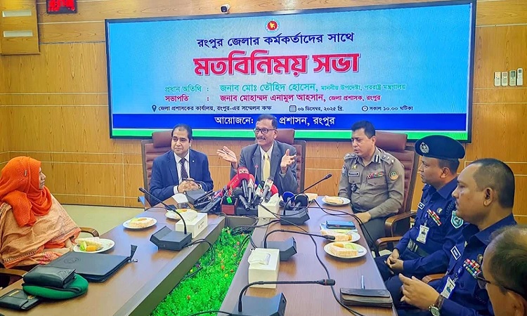 আইনশৃঙ্খলা বাহিনীর জন্য বড় টেস্ট সামনের নির্বাচন: পররাষ্ট্র উপদেষ্টা