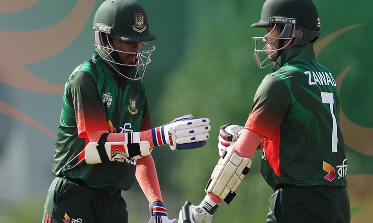 রেকর্ড গড়া জয়ে যুব এশিয়া কাপ শুরু বাংলাদেশের