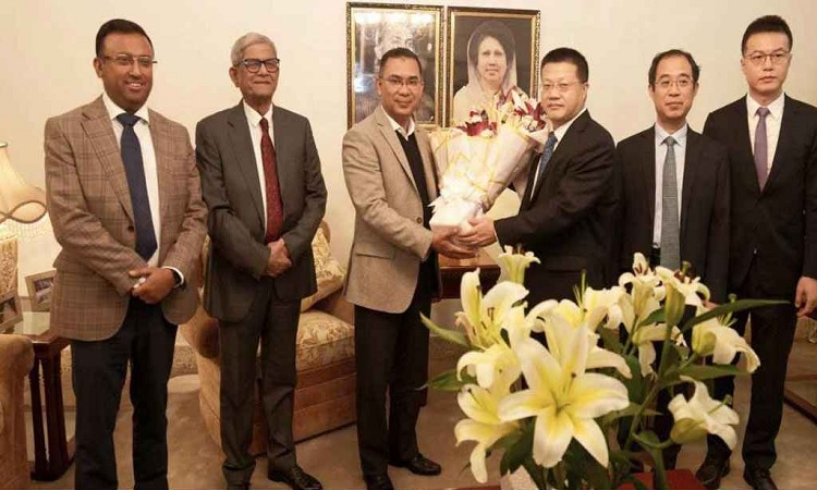 তারেক রহমানের সঙ্গে চীনের রাষ্ট্রদূতের সাক্ষাৎ
