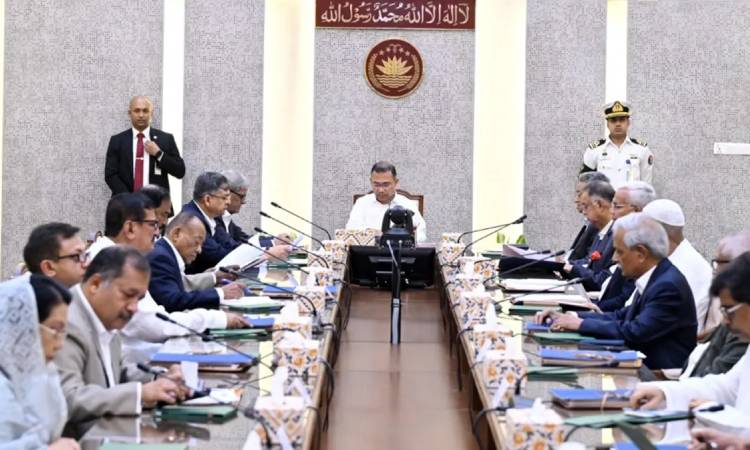 প্রধানমন্ত্রীর সভাপতিত্বে মন্ত্রিসভার বৈঠক অনুষ্ঠিত