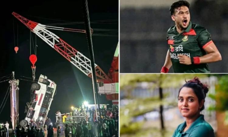 পদ্মায় বাসডুবি: ক্রিকেটাঙ্গনে শোকের ছায়া