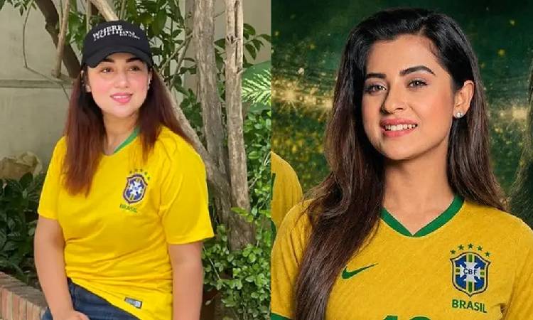 ব্রাজিলে ‘এক’ হলেন অপু-বুবলী!