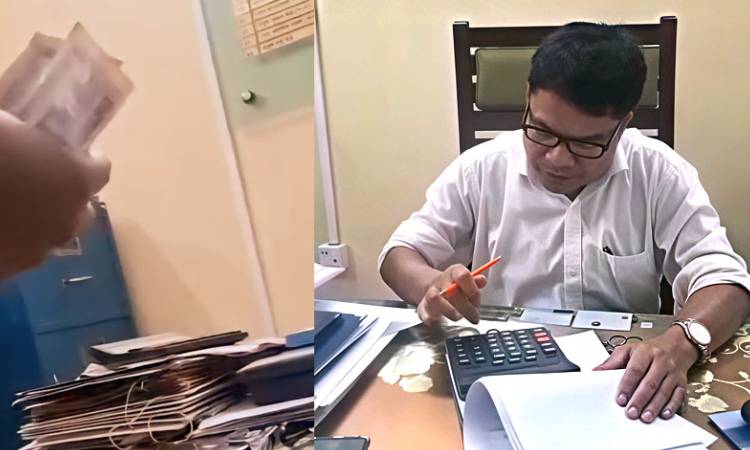 ক্যালকুলেটরে ‘ঘুষ’ হিসাব করা সেই কর্মকর্তা প্রত্যাহার